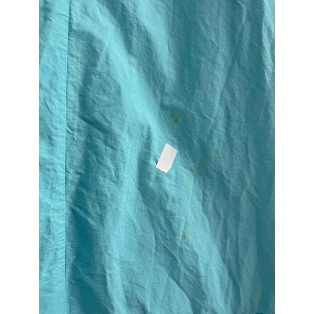 MM6 Maison Margiela Blue Cotton Poplin Maxi Dress Size 6 with Stains - Picture 8 of 10